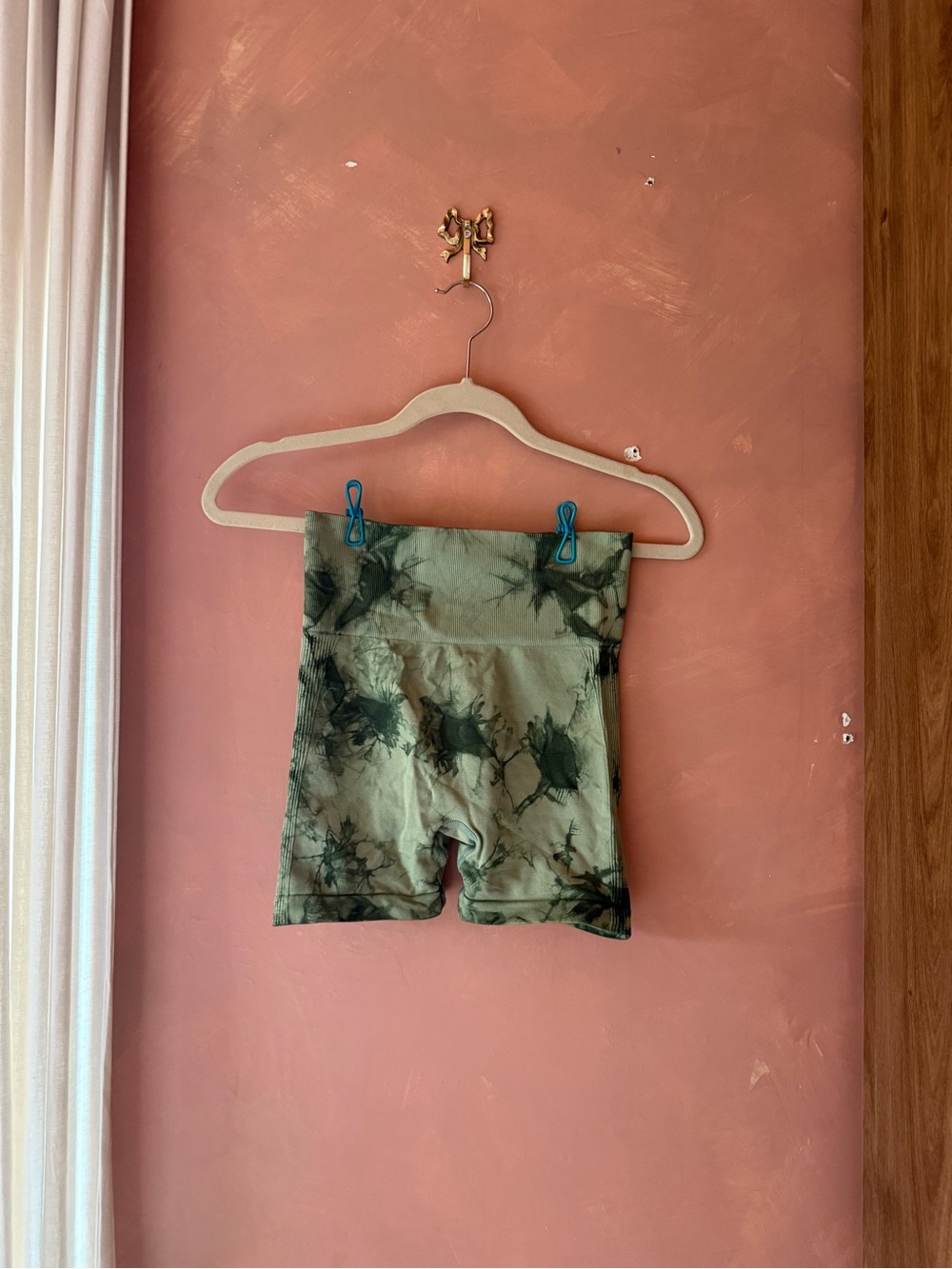 Woman’s Tie-Dye Bike Shorts - Green